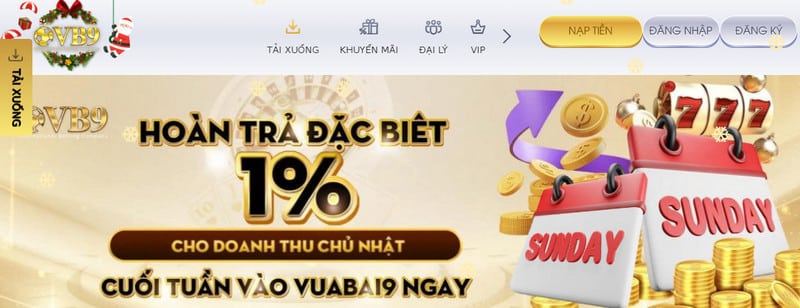 Những lưu ý khi nạp tiền tại VB9